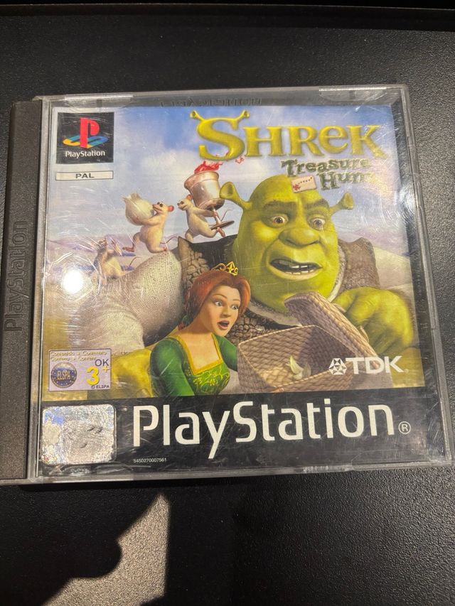 Shrek Treasure Hunt - PS1 PAL