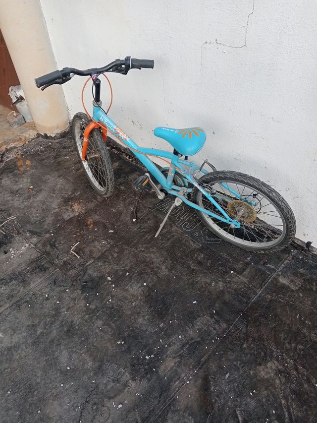 Bicicletta da ragazza blu 20"