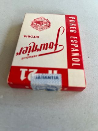 Baraja Española Fournier Vitoria N21 ROJO