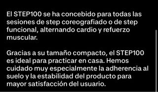 Step Domyos fitness negro