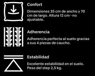 Step Domyos fitness negro