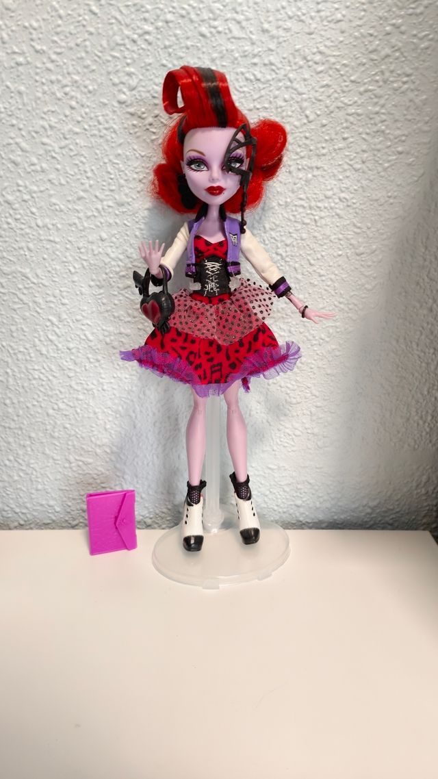Boneca de dia com foto Monster High Operetta