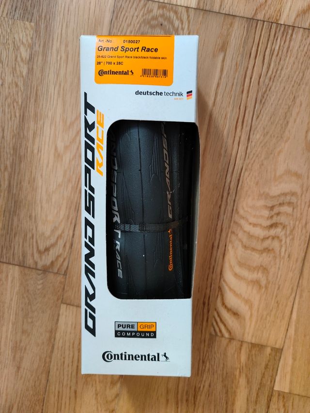 Cubierta Continental Grand Sport Race 28"x25c
