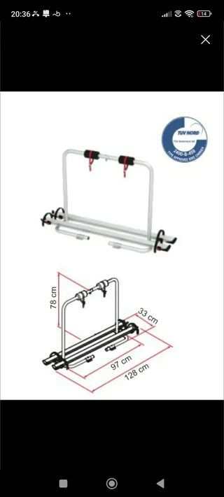 Portabicicletas fiamma