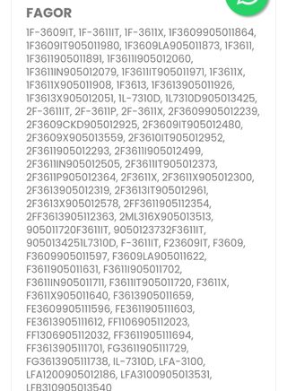 Placa electrónica lavadora Fagor