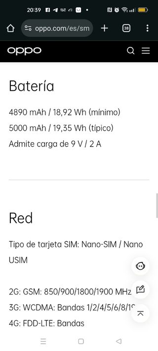 Oppo A53s (CPH2135) - 128 nero