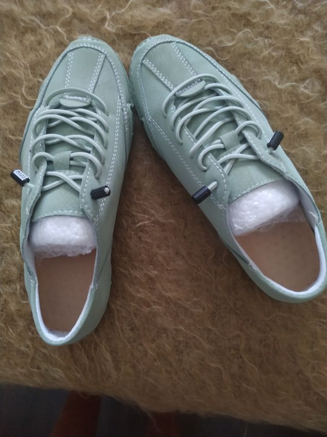 Zapatillas deportivas verdes