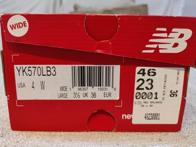 Zapatillas New Balance 570 - Negras