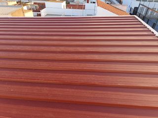 Chapa sandwich tejado