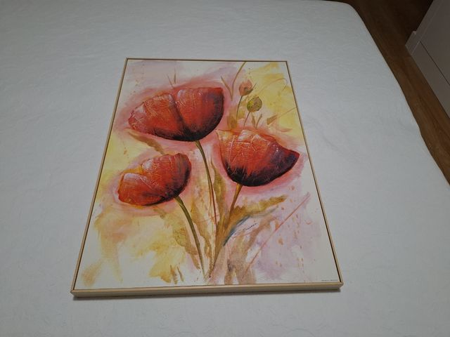 Pittura a papavero | Pittura a olio