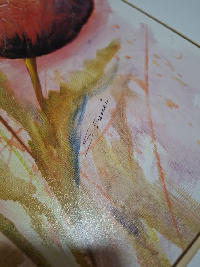 Pittura a papavero | Pittura a olio