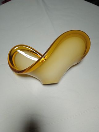 Centro Mesa Murano - Cristal Naranja Vintage