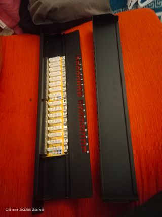 Rack DIGITUS 16 puertos CAT6