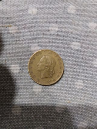 20 Lire Italia 1958