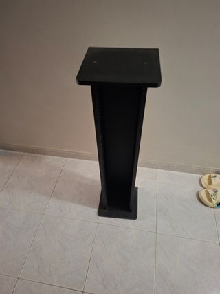 Mueble auxiliar negro - CD