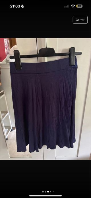 Mini Falda Desigual multicolor