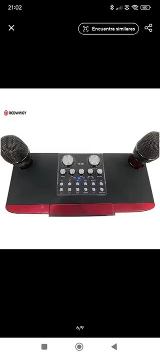 Karaoke SU-YOSD con 2 Micrófonos