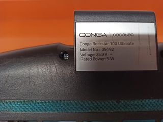 Cabezal o base de aspiradora Conga RockStar. 