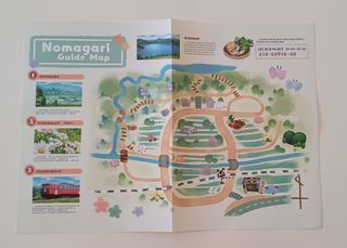 Mapa guía Nomagari videojuego Shin Chan Switch