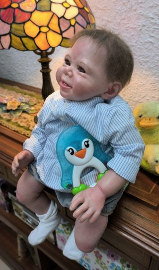 Muñeca bebé reborn de silicona