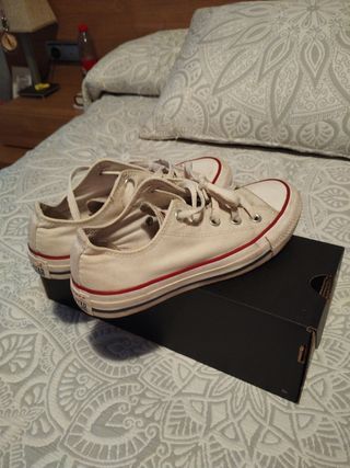 Converse All Star blancas 36