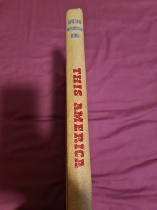 Libro Antiguo This is America.