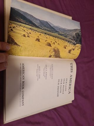 Libro Antiguo This is America.