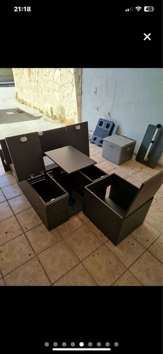 Mueble camper multifuncional