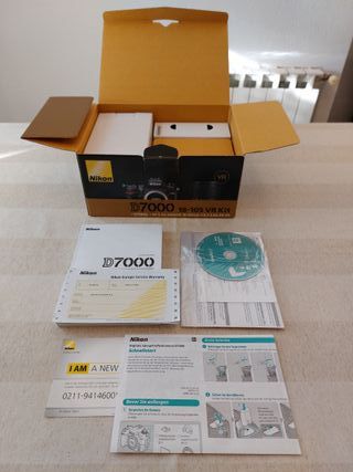 Nikon D7000 + Objetivo 18-105mm VR