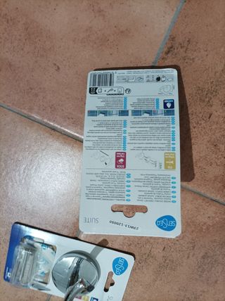 2 Perchas Senséa metalicas - baño
