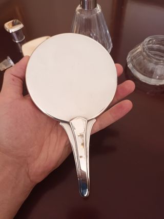 Juego tocador plata