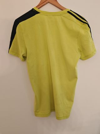 Camiseta Adidas niño talla M verde