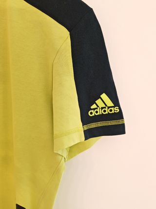 Camiseta Adidas niño talla M verde