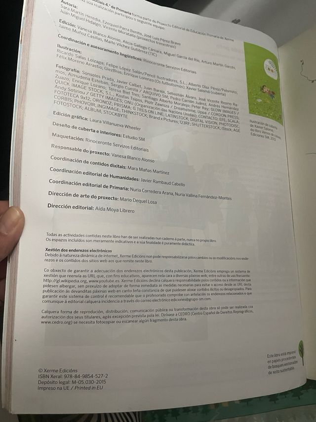 Ciencias sociais. 4 Primaria. Celme