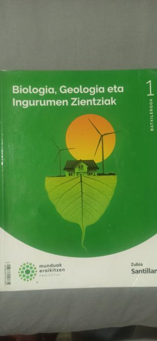 BIOLOGIA, GEOLOGIA ETA INGURUMEN ZIENTZIAK 1 BT...