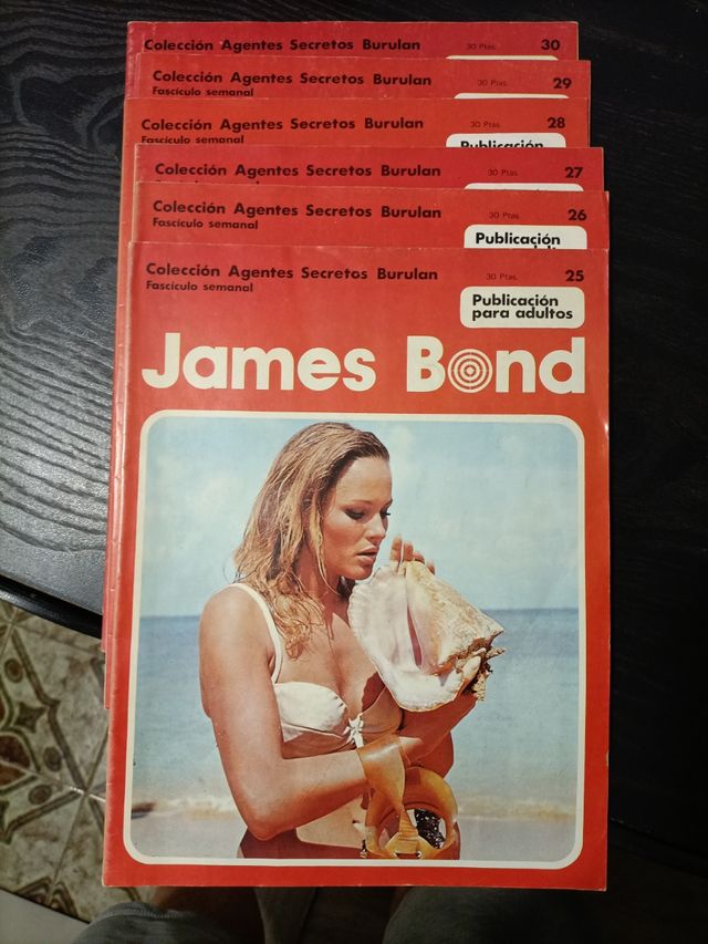 2 Albumes de Colección Agentes Secretos James Bond