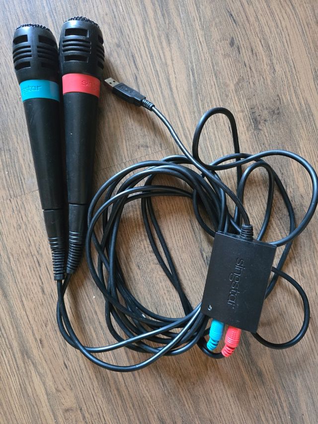 Micrófonos SingStar PS2