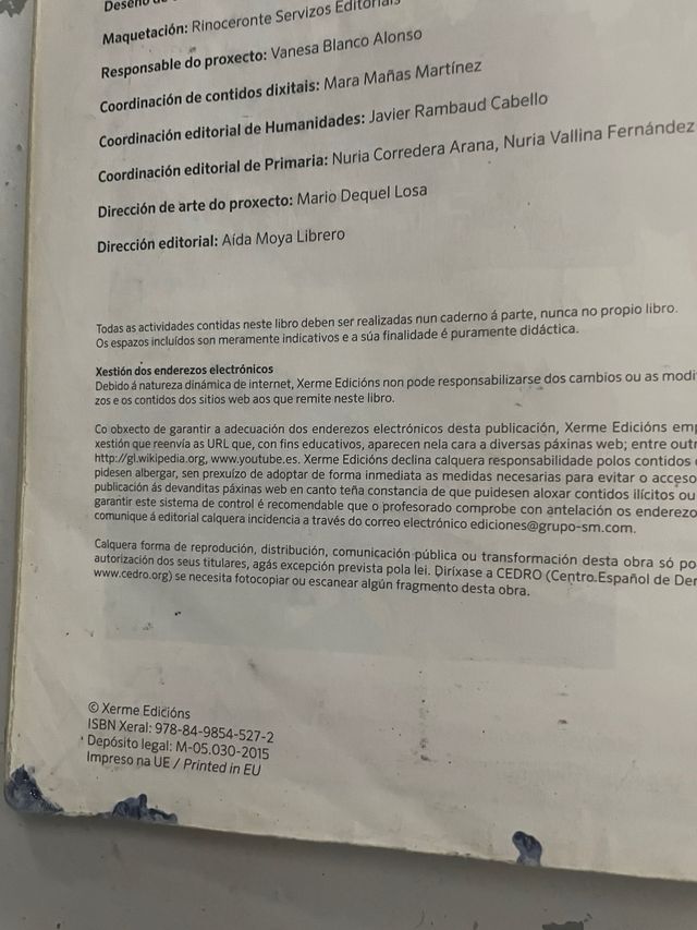 Ciencias sociais. 4 Primaria. Celme