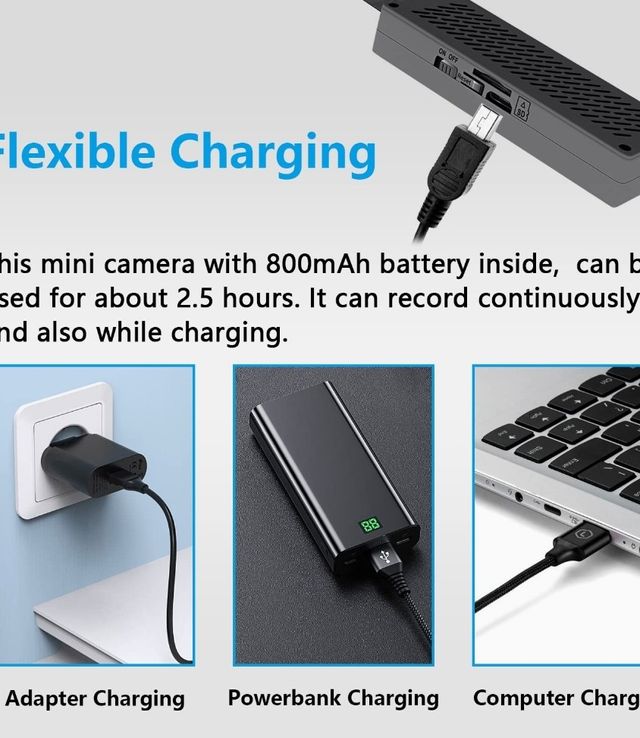 Mini cámara espía oculta // WIFI