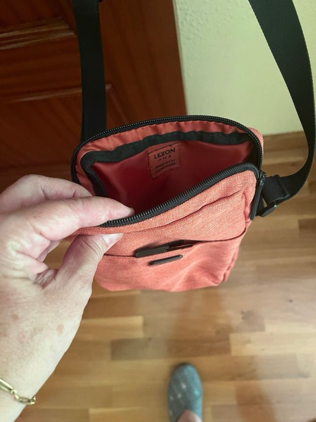 Bolso bandolera LEXON naranja