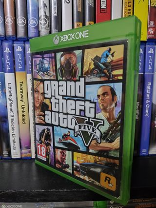 Caja Grand Theft Auto 5 Xbox One