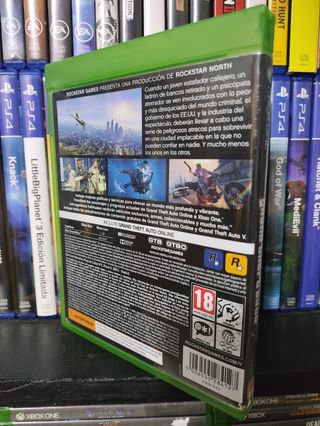 Caja Grand Theft Auto 5 Xbox One