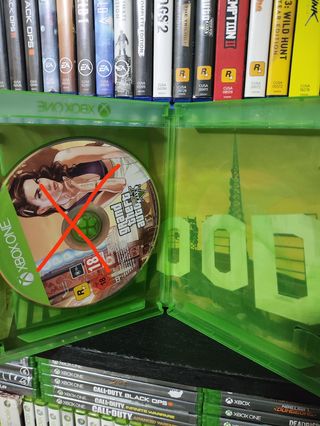 Caja Grand Theft Auto 5 Xbox One