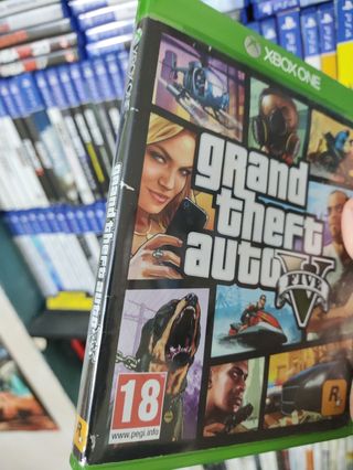 Caja Grand Theft Auto 5 Xbox One