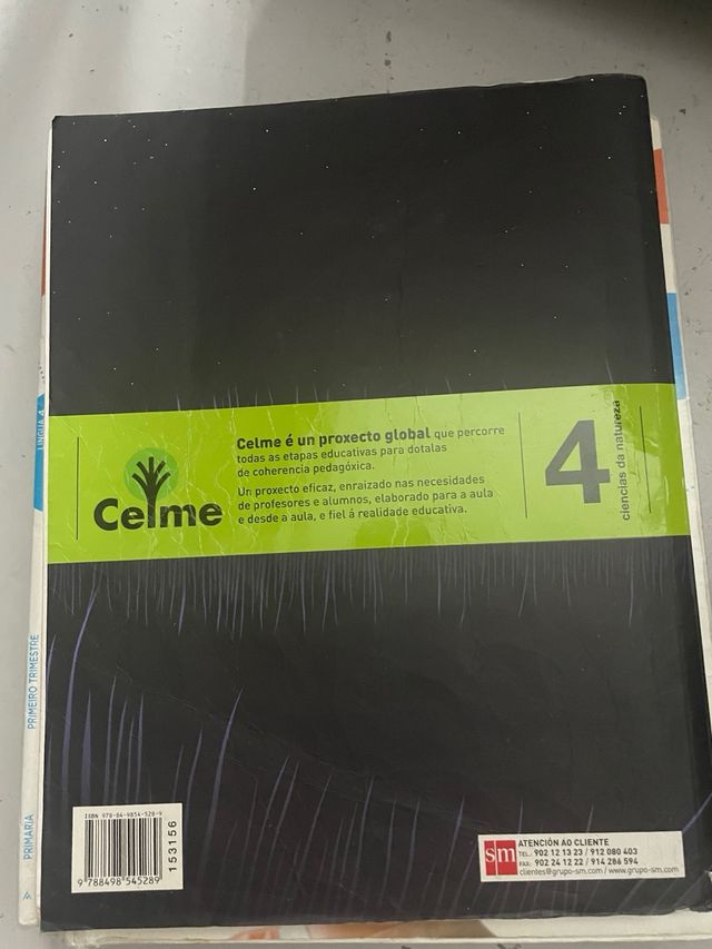 Ciencias da natureza. 4 Primaria. Celme
