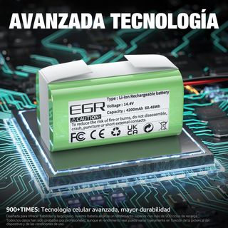 Batería Robot Aspirador - 4200mAh