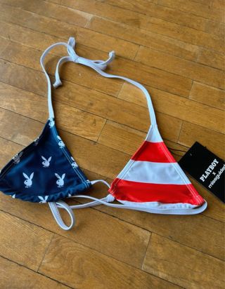 Bikini Playboy x Missguided bandera USA
