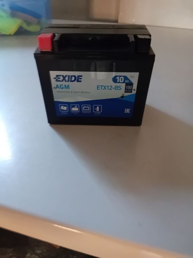 Batería Exide ETX12-BS AGM 10Ah