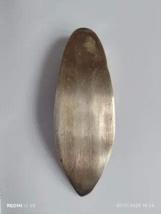 Cenicero zapato cobre vintage,11 x3cm