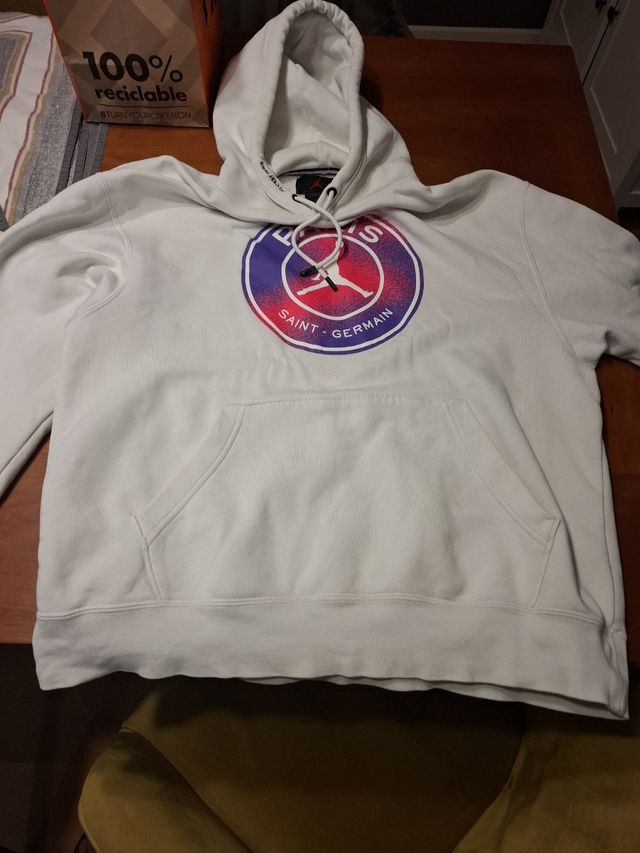 Sudadera Jordan PSG blanca
